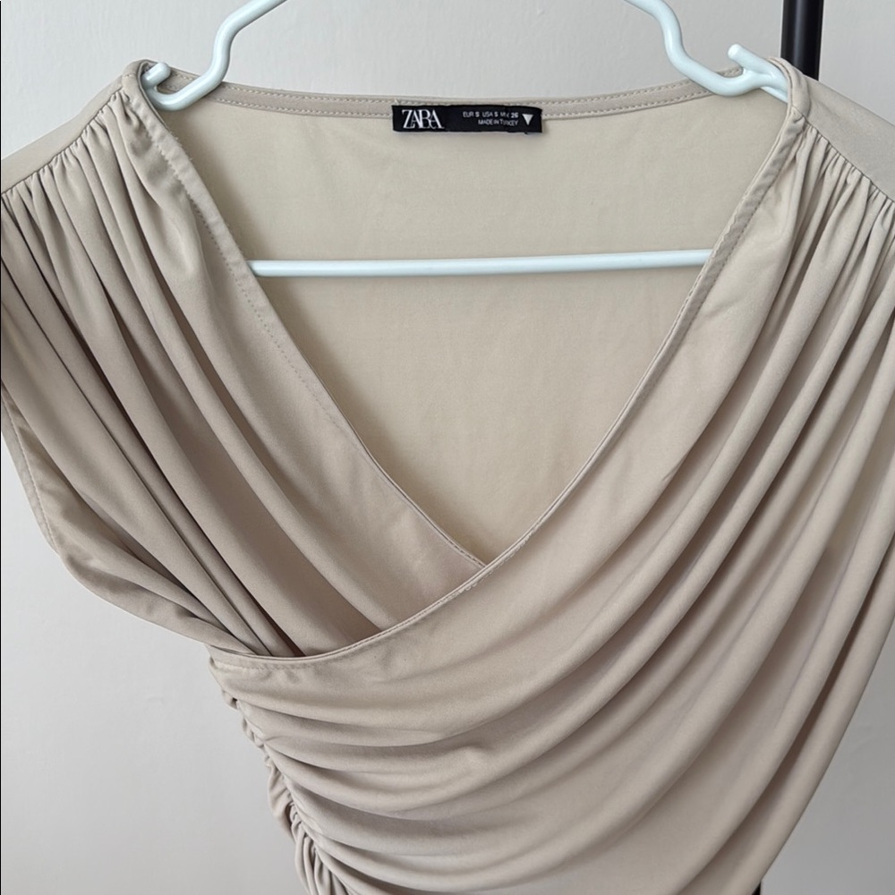 Zara Women's Elegant Beige Too
